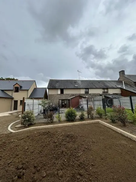 chantier piscine aménagement
